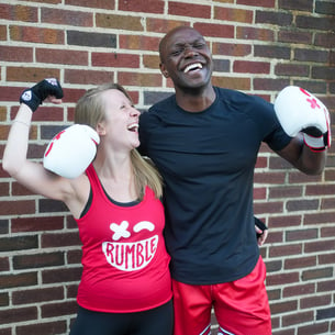 Boxing for a better headspace at rumble boxing classes